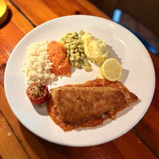 Grouper Romesco